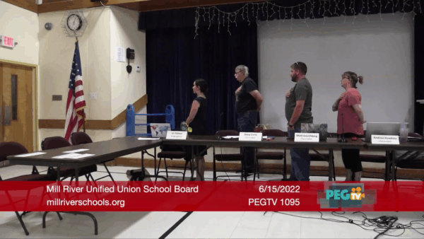 Mill River Unified Union School Board 6/15
