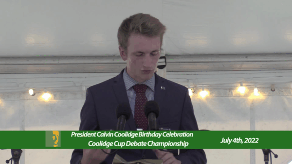 Coolidge Cup Debate Championship 2022