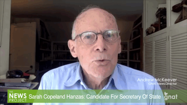 Sarah Copeland Hanzas Candidate for VT Sec. of State
