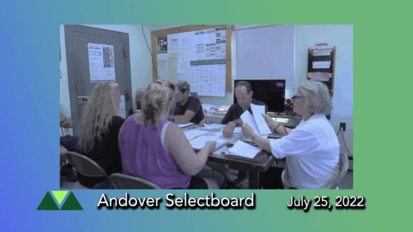 Andover Selectboard 7/25