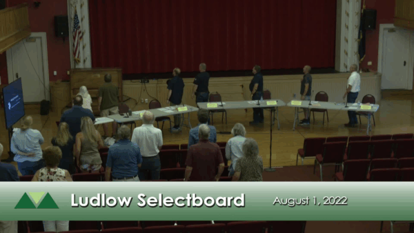 Ludlow Selectboard 8/1