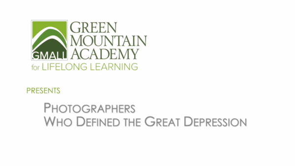 GMALL- Photographers Who Defined the Great Depression