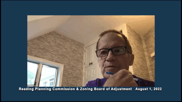 Reading Planning Commission 8/1