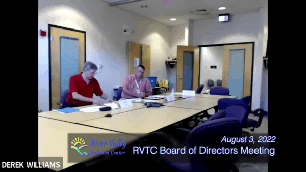 River Valley Technical Center Board 8/3