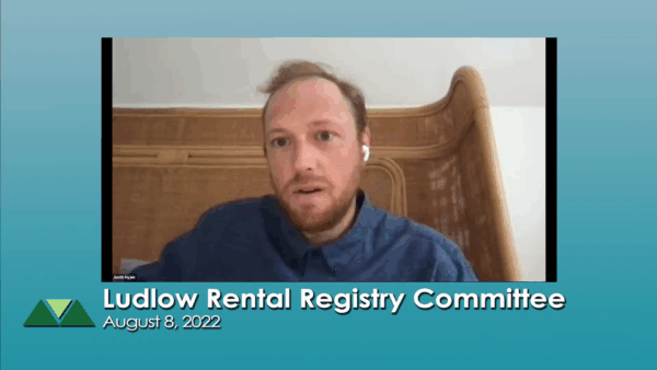 Ludlow Rental Registry Committee 8/8