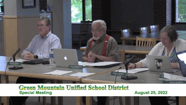 GMUSD Special Meeting- Building Renovation