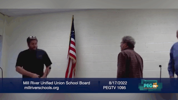 Mill River Unified Union School Board 8/17