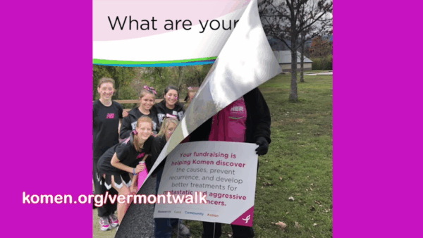 Susan Komen More Than Pink Walk Promo 2022