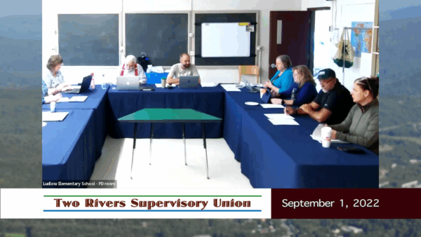 Two Rivers Supervisory Union Board 9/1