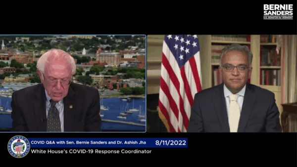 Sen. Sanders & Dr. Ashish Jha on COVID-19