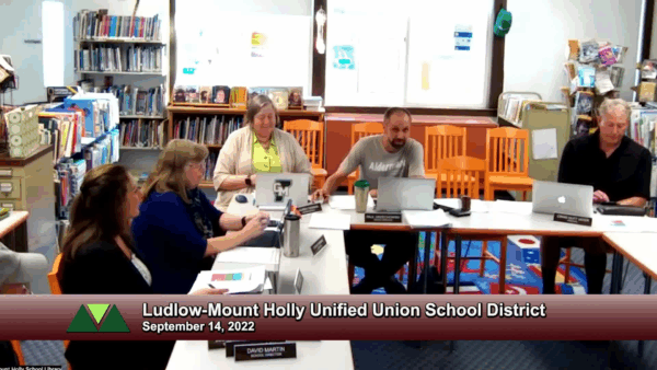 Ludlow-Mount Holly Unified Union School District 9/14