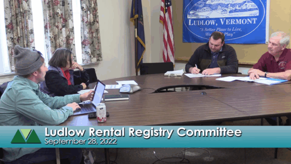Ludlow Rental Registry Committee 9/28