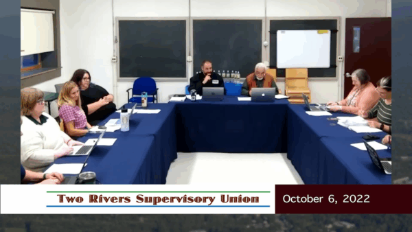 Two Rivers Supervisory Union 10/6