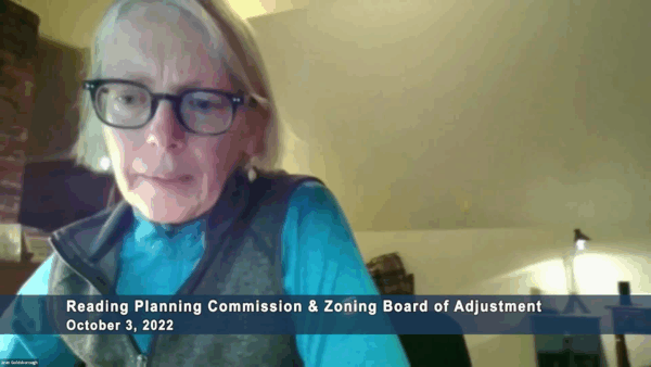 Reading Planning Commission 10/3