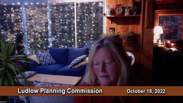 Ludlow Planning Commission 10/18