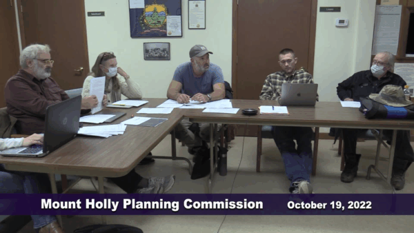 Mount Holly Planning Commission 10/19