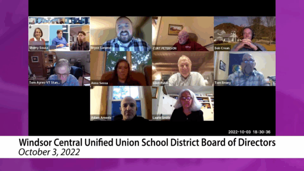 Windsor Central Supervisory Union 10/3