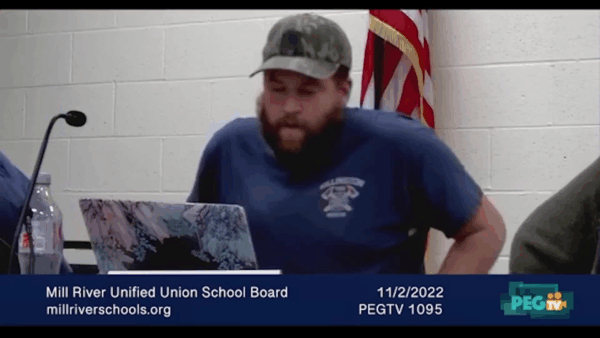Mill River Unified Union School Board 11/2