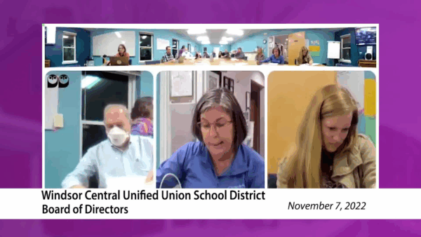 Windsor Central Unified Union School District 11/7