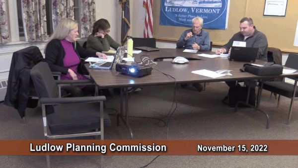 Ludlow Planning Commission 11/15