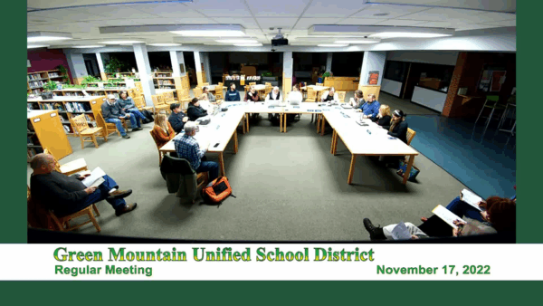 Green Mountain Unified School District 11/17