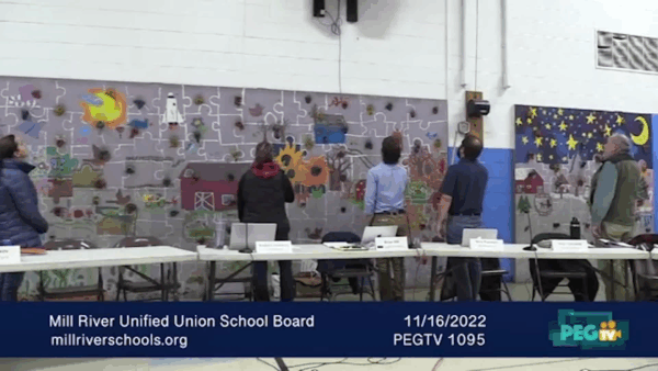 Mill River Unified Union School Board 11/16