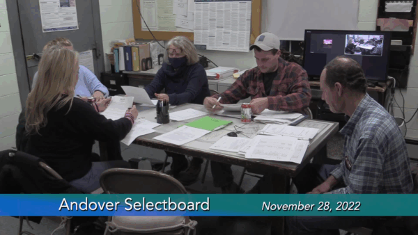 Andover Selectboard 11/28