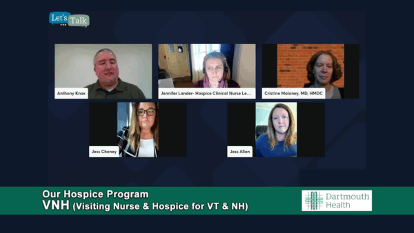 VNH Let’s Talk- Our Hospice Program