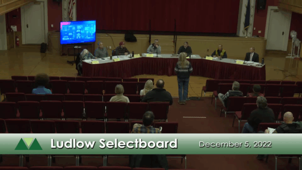 Ludlow Selectboard 12/5