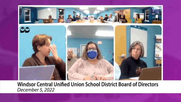 Windsor Central Unified Union School District 12/5