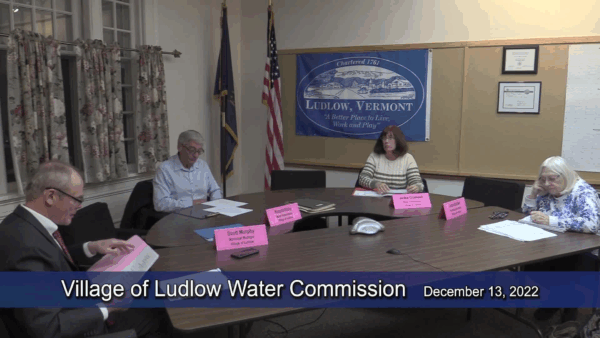 Village of Ludlow Water Commission 12/13