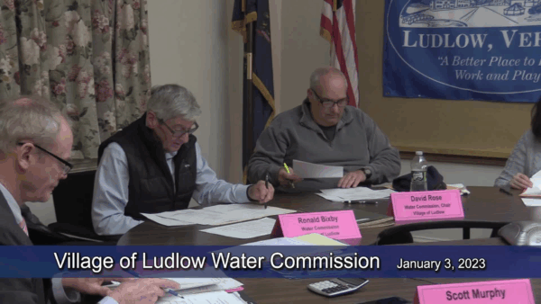 Village of Ludlow Water Commission 1/3
