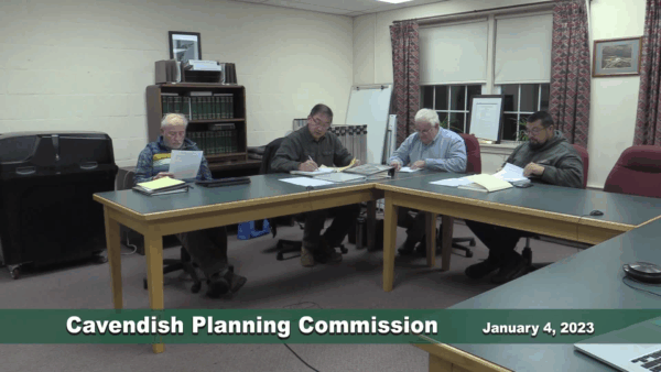 Cavendish Planning Commission 1/4