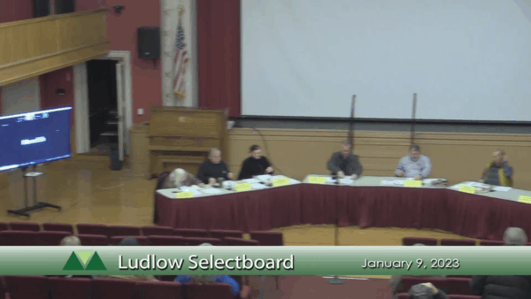 Ludlow Selectboard 1/9