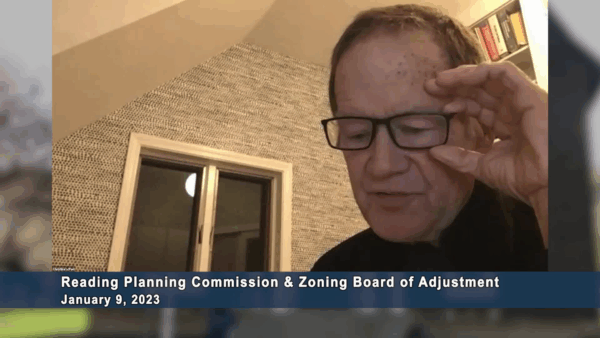Reading Planning & Zoning Board 1/9