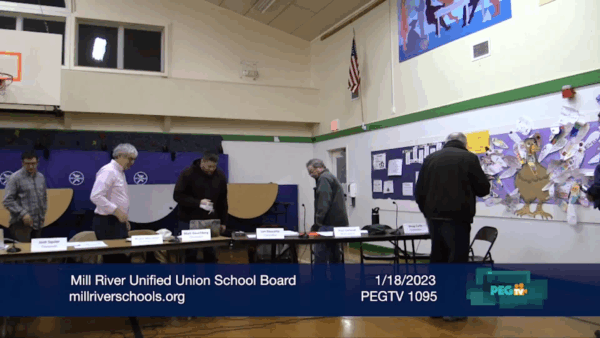 Mill River Unified Union School Board 1/18