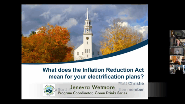 Green Drinks- Inflation Reduction Act
