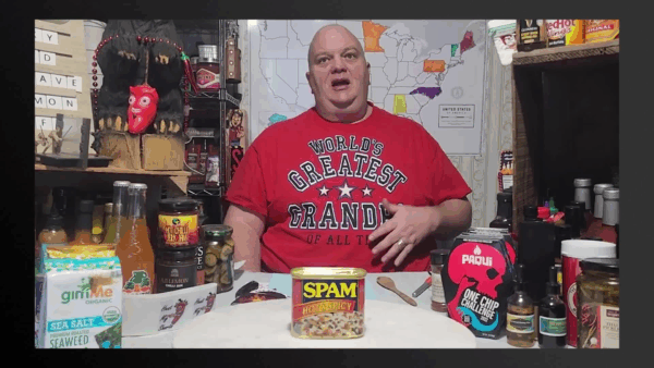 Funky Food with Dave- Spicy Spam Taste Test