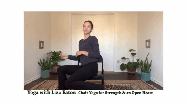 Yoga with Liza- Chair Yoga for Strength & an Open Heart