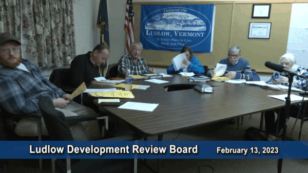 Ludlow Development Review Board 2/13