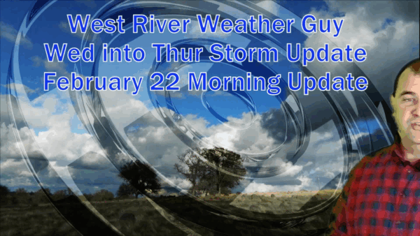 West River Weather Guy- Update on Winter Storm