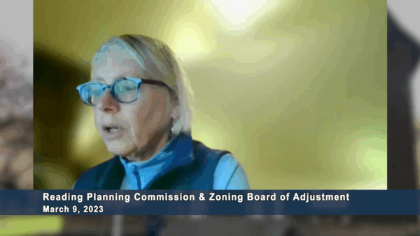 Reading Planning & Zoning Board 3/9