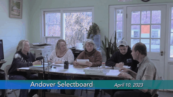 Andover Selectboard 4/10