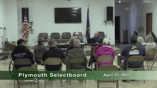 Plymouth Selectboard 4/17