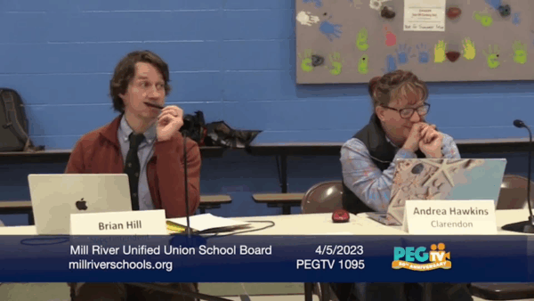 Mill River Unified Union School Board 4/5