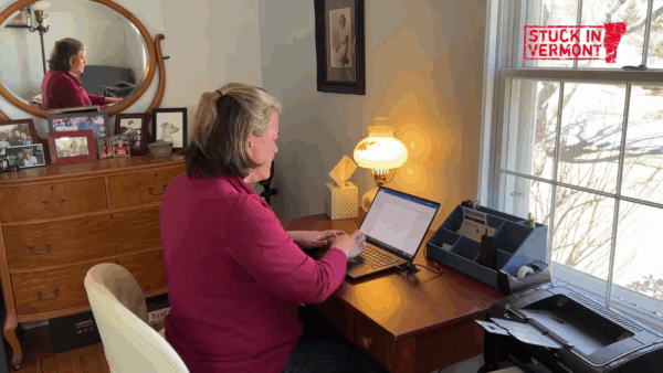 Stuck in Vermont- Bernie’s Mitten Maker
