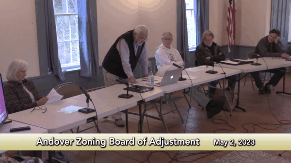 Andover Zoning Board of Adjustment 5/2
