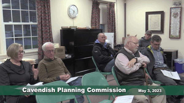 Cavendish Planning Commission 5/3