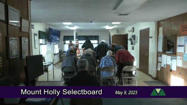 Mount Holly Selectboard 5/9