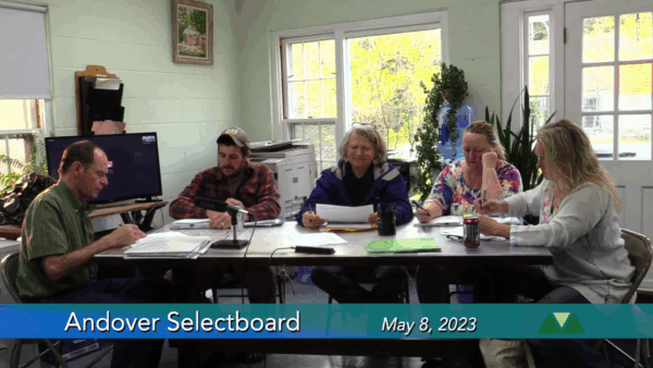 Andover Selectboard 5/8